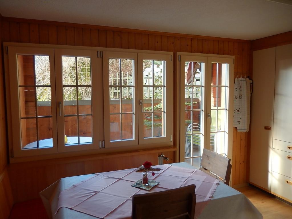 Ferienwohnung Kalchofen Boltigen Buitenkant foto